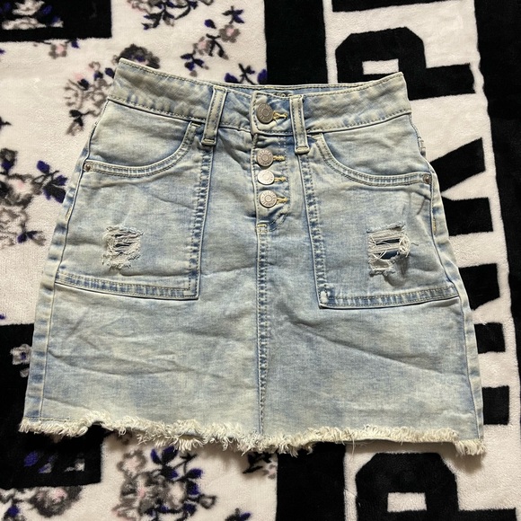 NWOT Justice jean skirt - Picture 1 of 4